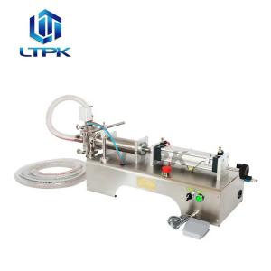 LTPK LT-G1WY Good Price 10-100ml Small Tabletop Water Liquid Soap Detergent Juice Face Serum Soap Milk Bottling Filling Machines