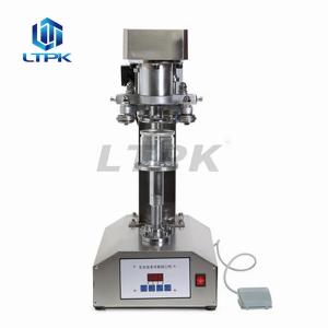 LTPK LT-160C Automatic Plastic Seaming Roller Beverage Beer Bottle Pop Tuna Tennis Ball Non Rotary Food Tin Can Sealing Machines