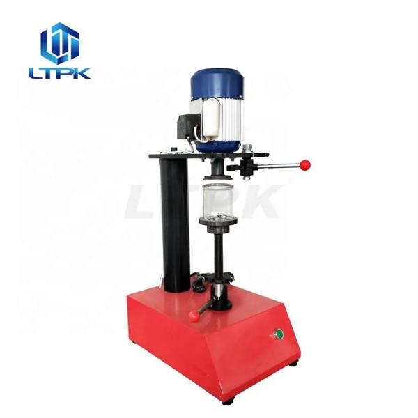 LTPK LT-200 Manual Snack Food Beverage Beer Juice Drinks Soda Fruit Paper Aluminum Seamer Non Rotary Tin Can Sealing Machines