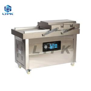 LTPK LT-DZ400/2SB Industrial Double Chamber Sweet Corn Sausage Meat Sandwich Bean Vacuum Sealer Packing Machine For Food Storage