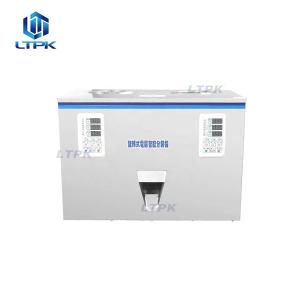 LTPK LT-SW100D Two Heads Small Scale Dispensing Coffee Bean Part Spice Herb Tea Granule Particle Spiral Weighing Filling Machine