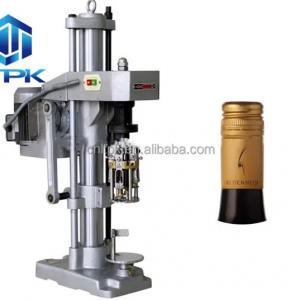 LTPK LT-TY1 Semi Automatic Beverage Sport Drink Soda Wine Whiskey Vodka Liquor Bottle Ropp Cover Capper Capping Sealing Machines