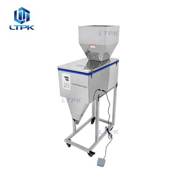 LTPK LT-W1200J Easy Cleaning Candy Biscuit Coffee Grain Crisp Part Chip Bean Snack Food Granular Powder Weighing Filling Machine