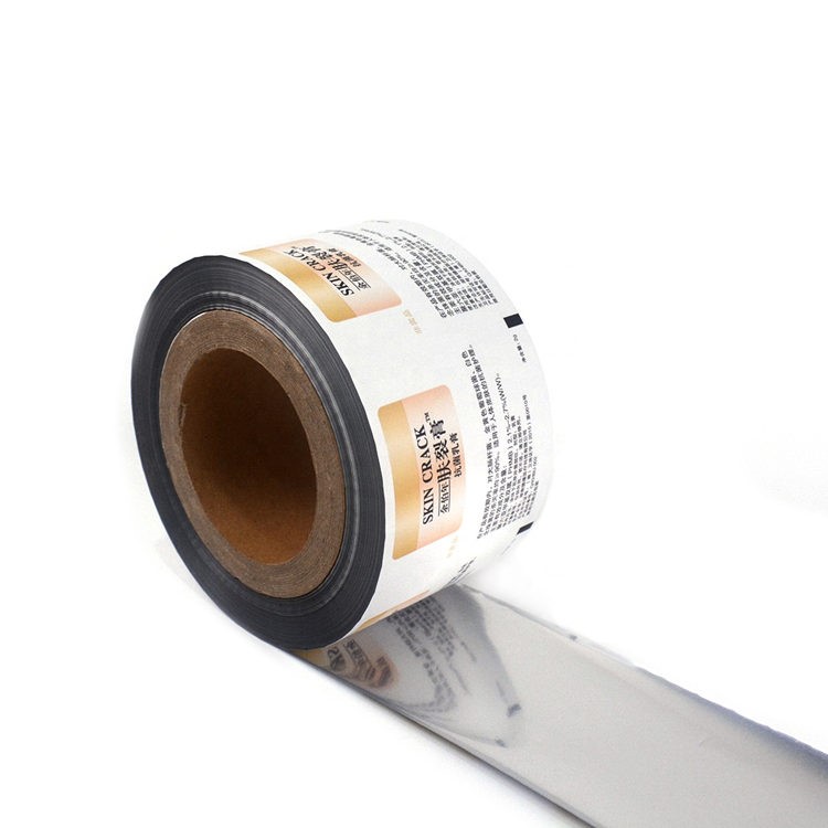 Laminated Material Pet/Vmpet/Pe Packaging Plastic Roll Film With Custom Logo Design Printing