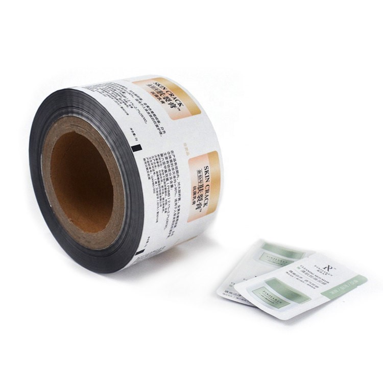 Laminated Material Pet/Vmpet/Pe Packaging Plastic Roll Film With Custom Logo Design Printing